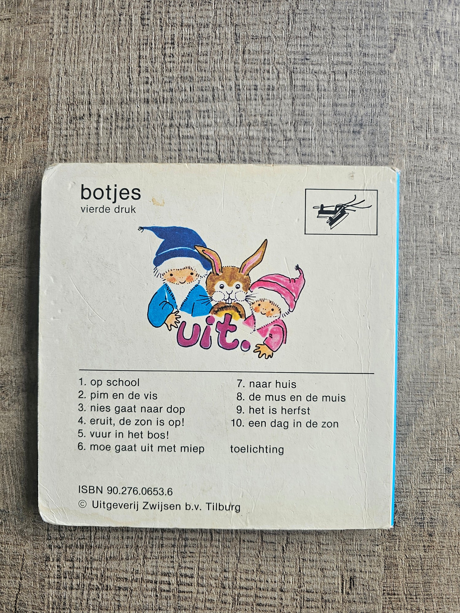 Botjes boekje 3 &quot;Nies gaat naar Dop&quot; vintage kinderboekje deel 3