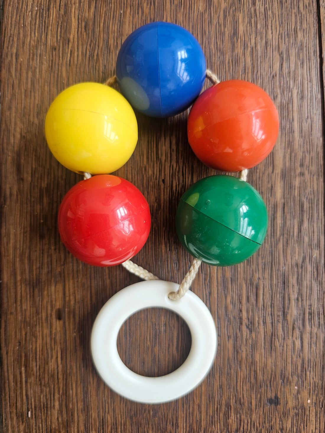 Ambi toys rammelaar gekleurde ballen