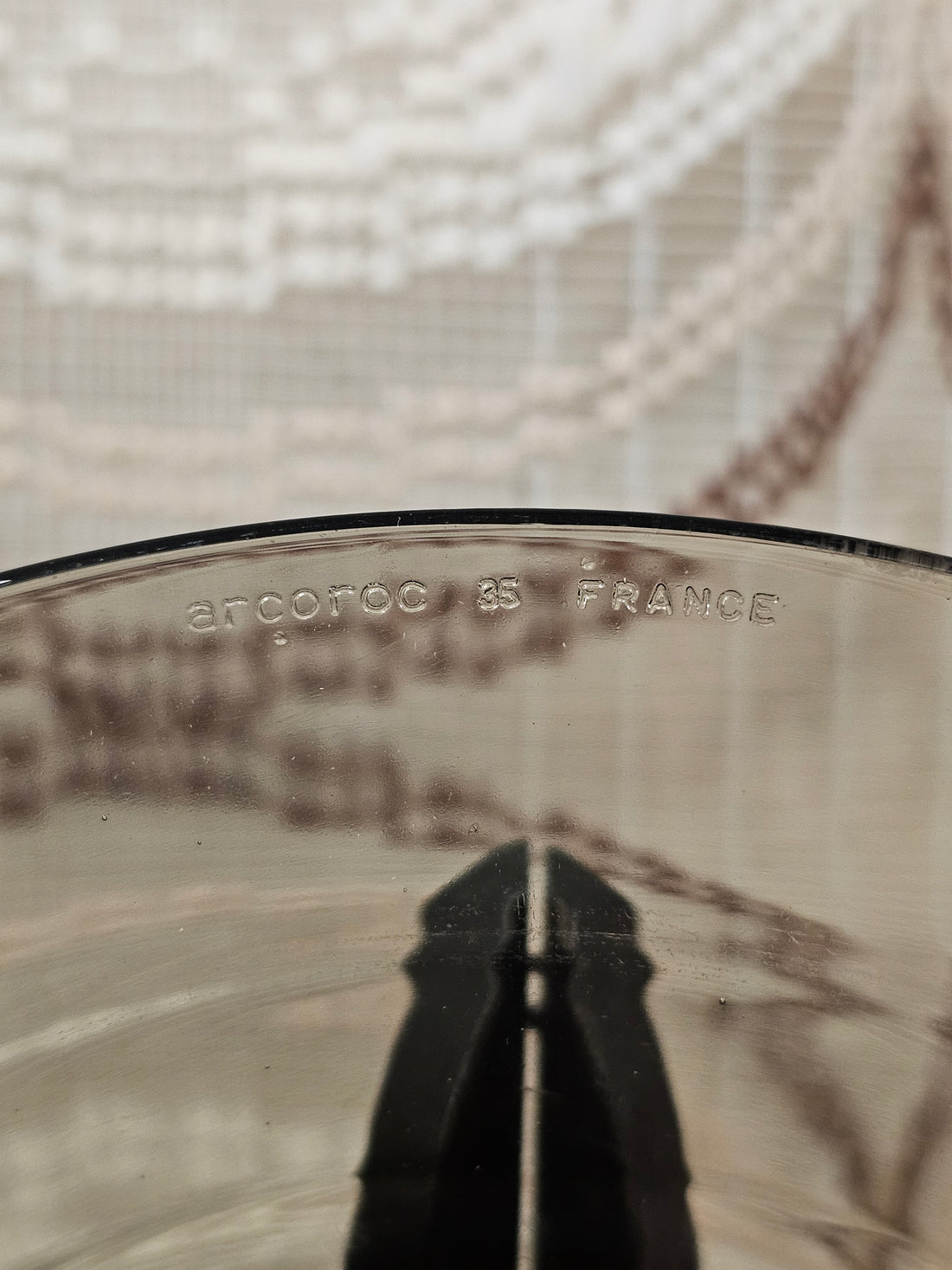 Arcoroc France rookglas diepe borden