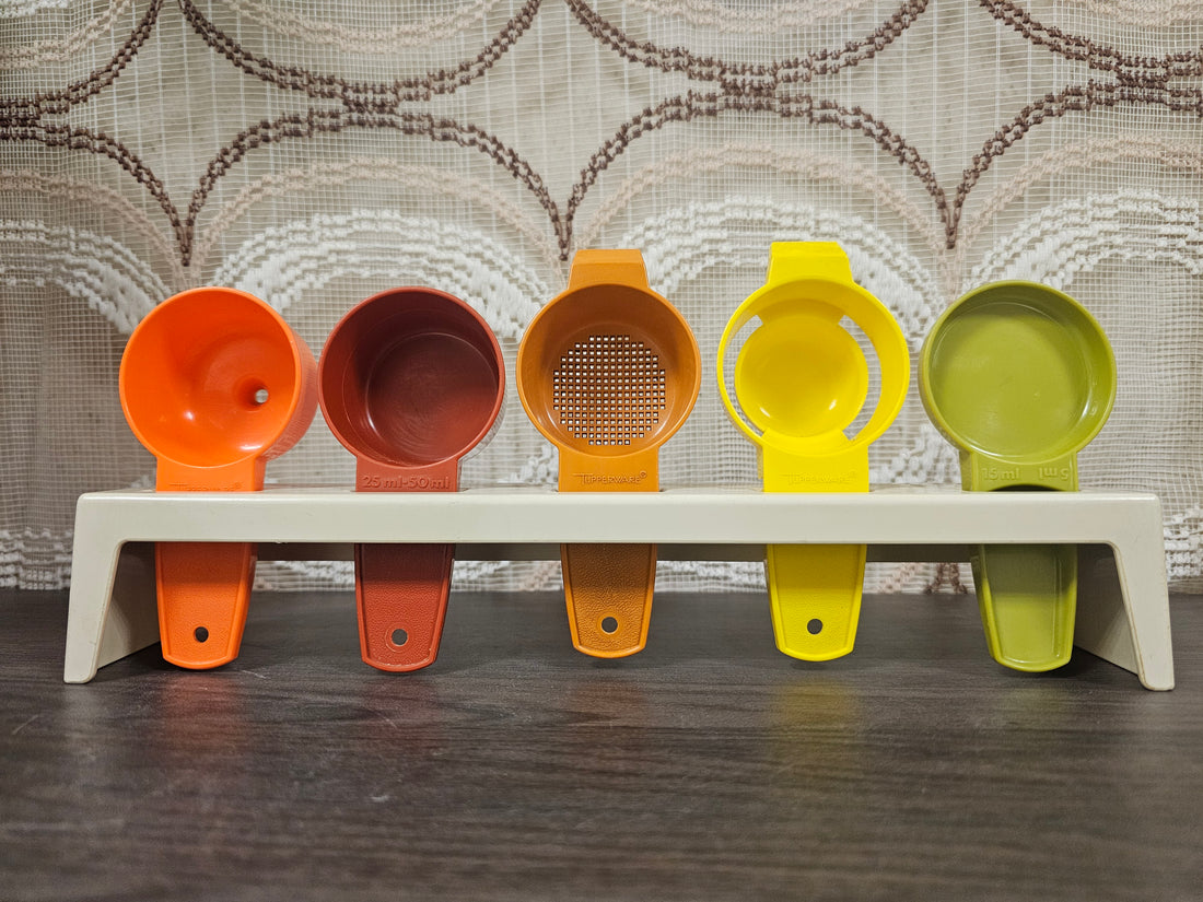 Tupperware keukenhulpjes lepels