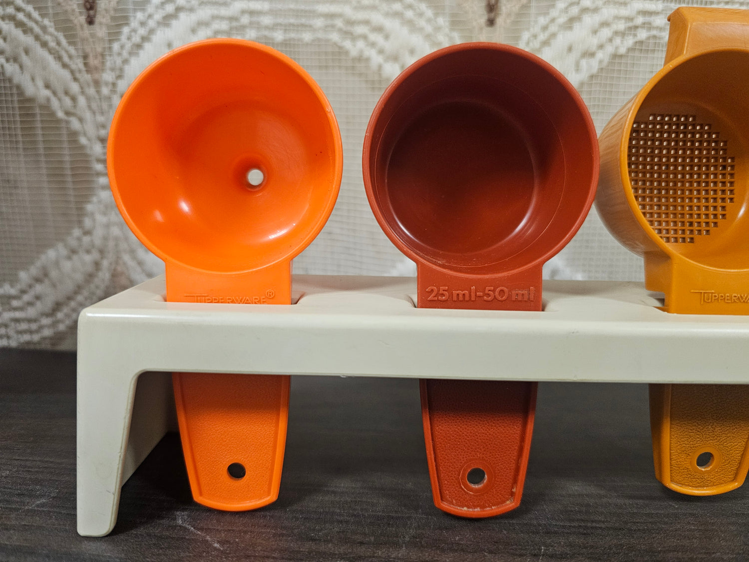Tupperware keukenhulpjes lepels