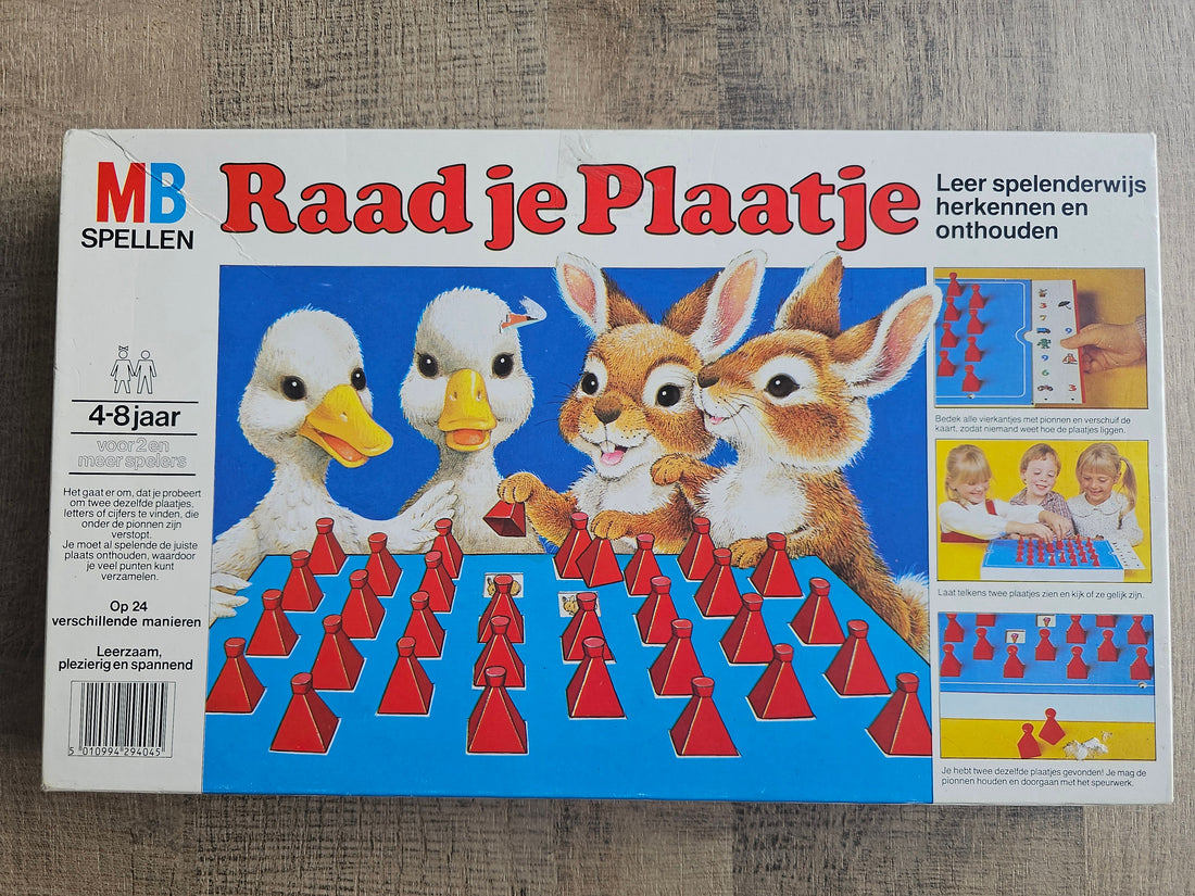MB raad je plaatje 1980 memorie spel