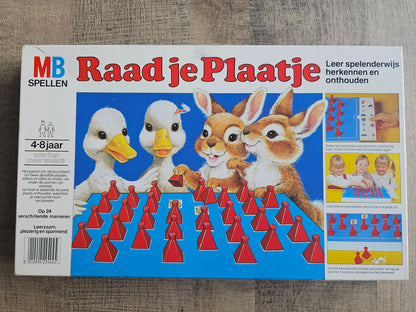 MB raad je plaatje 1980 memorie spel