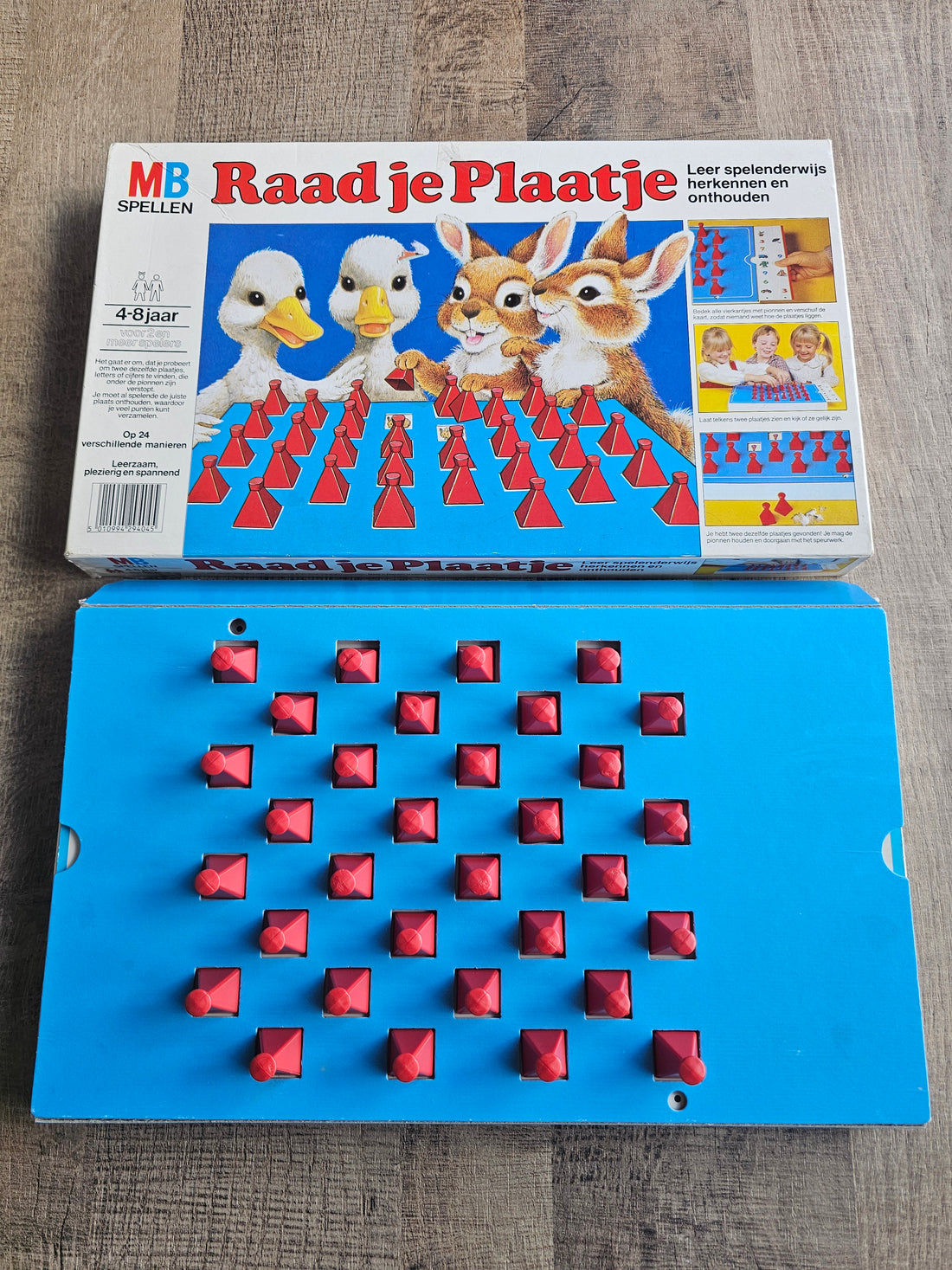 MB raad je plaatje 1980 memorie spel