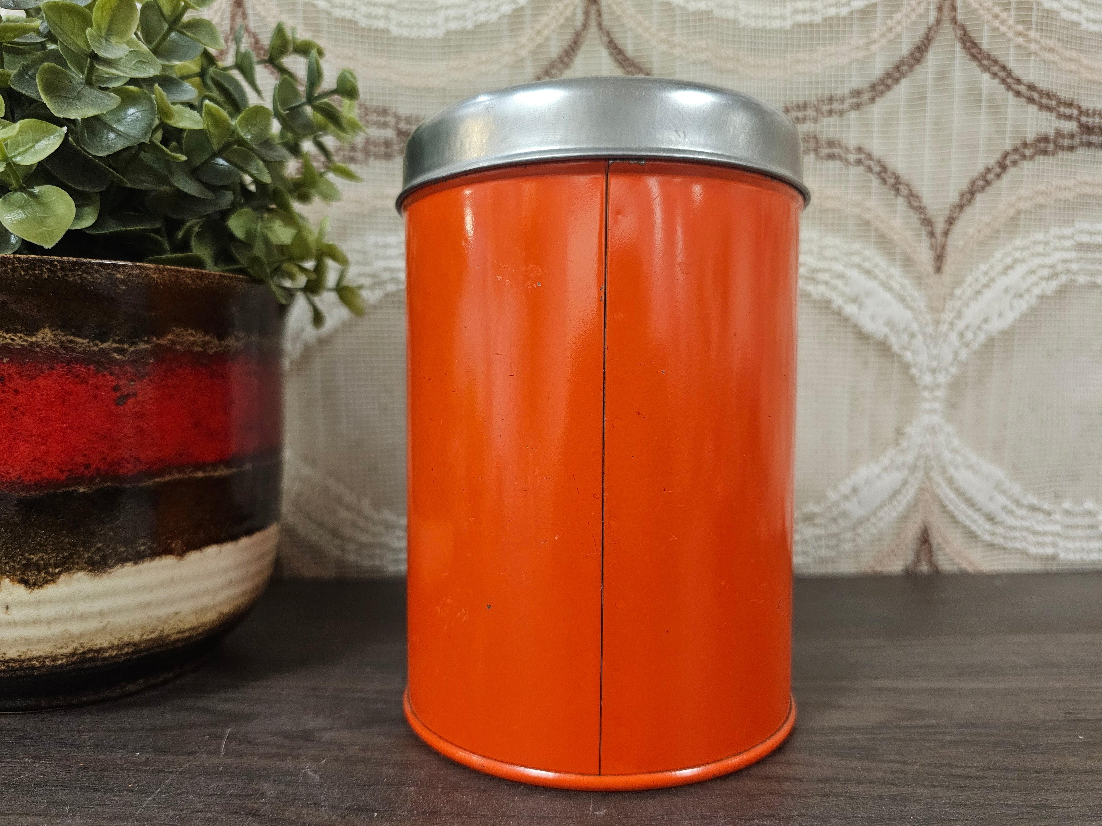 Brabantia koffie oranje blik