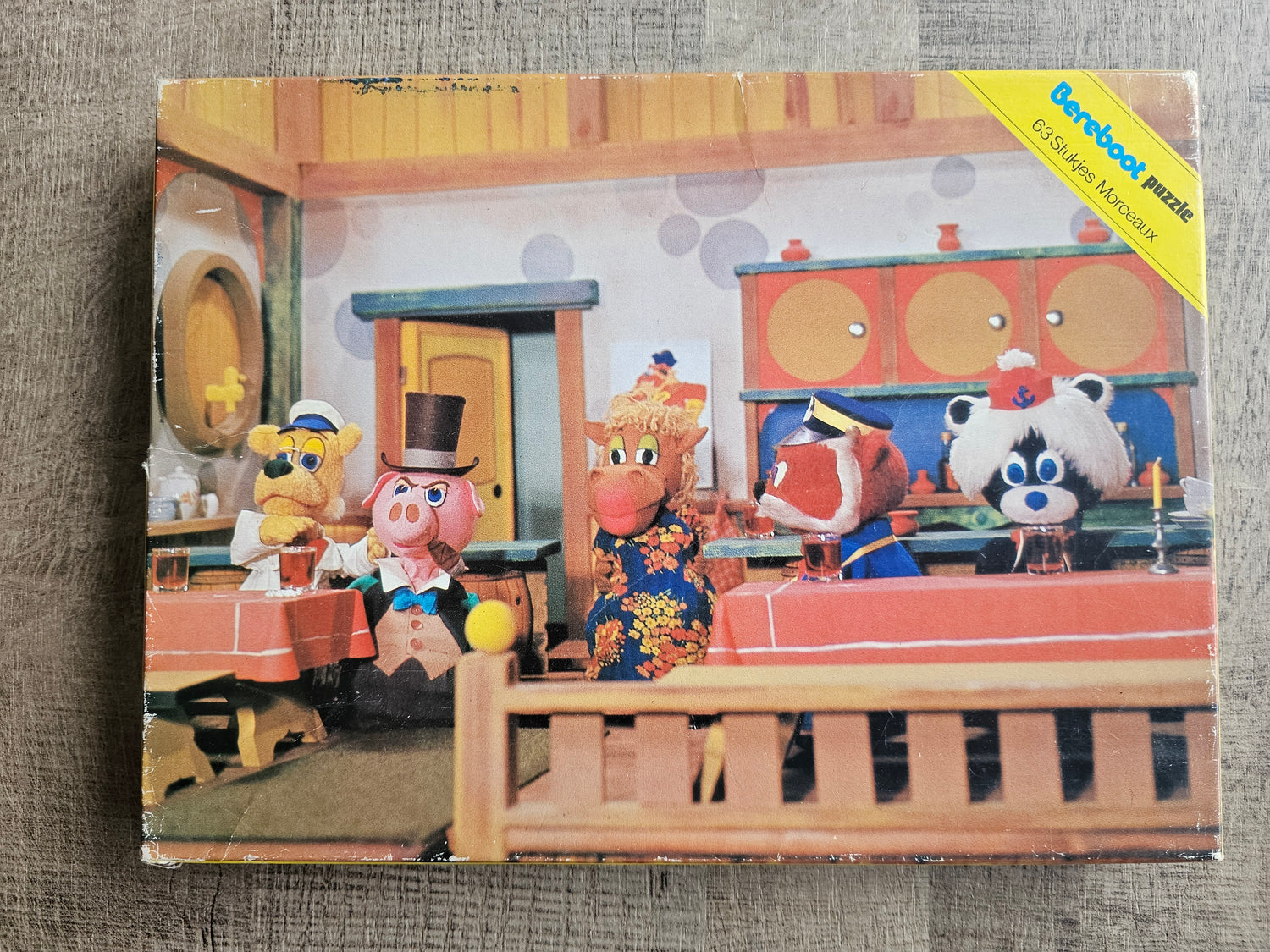 Bereboot vintage puzzel 63 stukjes