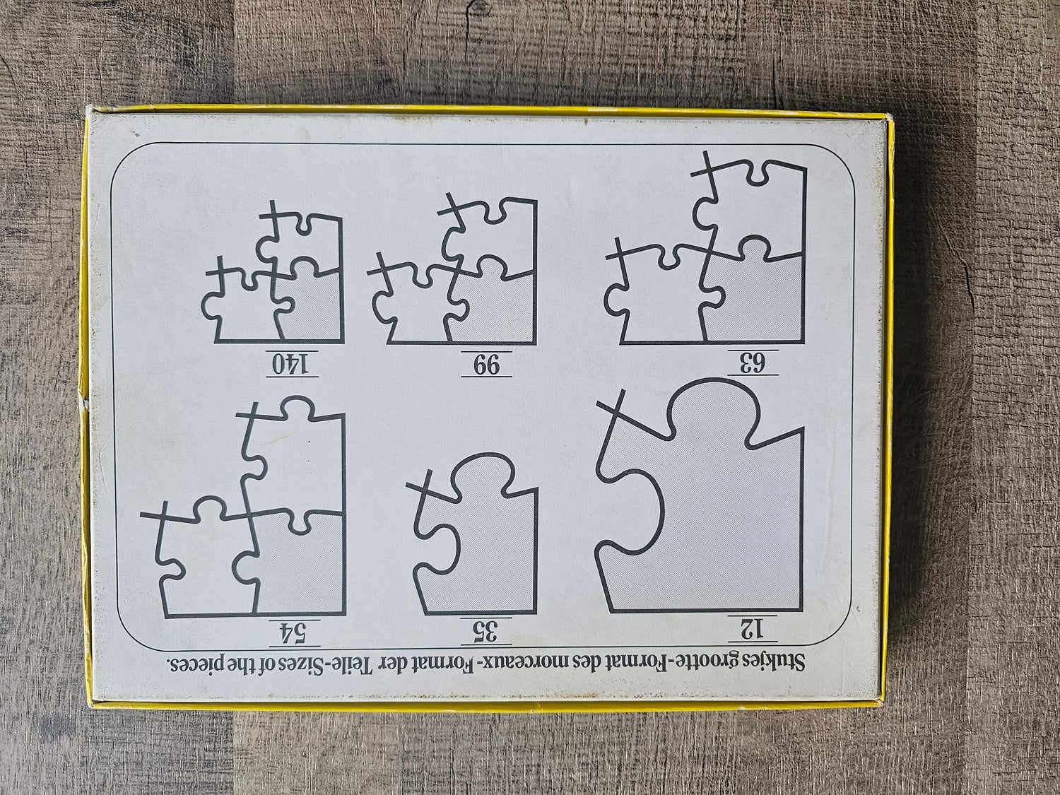 Bereboot vintage puzzel 63 stukjes
