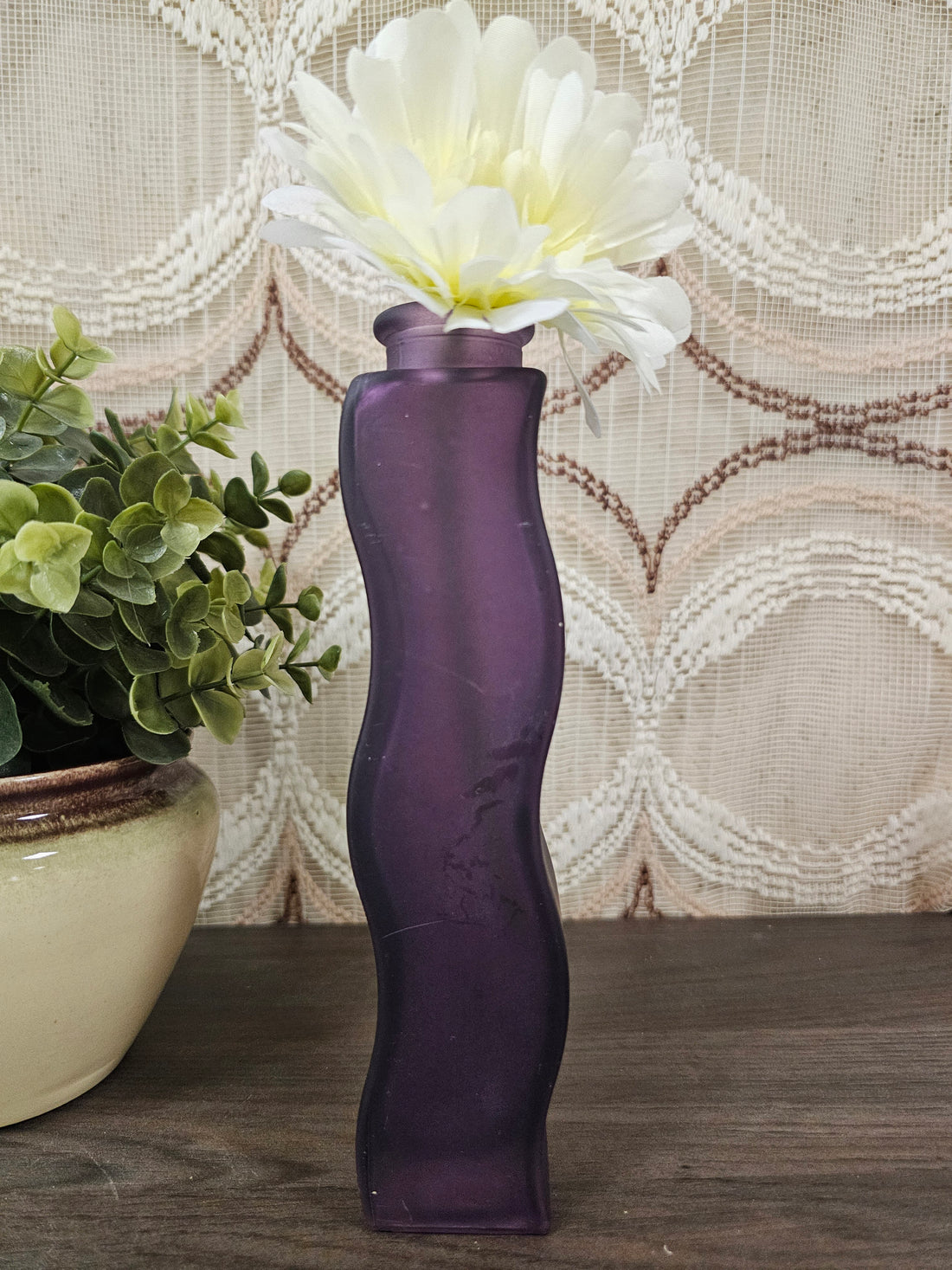 Ikea Skämt golvend vaasje paars