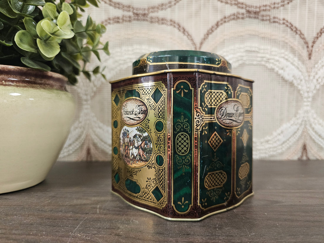 Douwe Egberts Pickwick thee blik groen