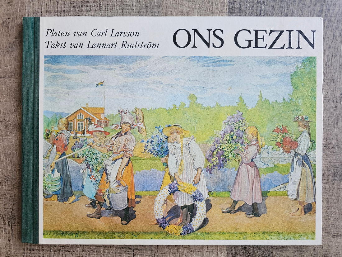 Carl Larsson ons gezin Bruna prentenboek