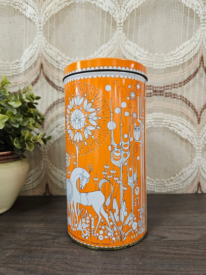 Oranje blik Koninklijke Verkade Fabrieken
