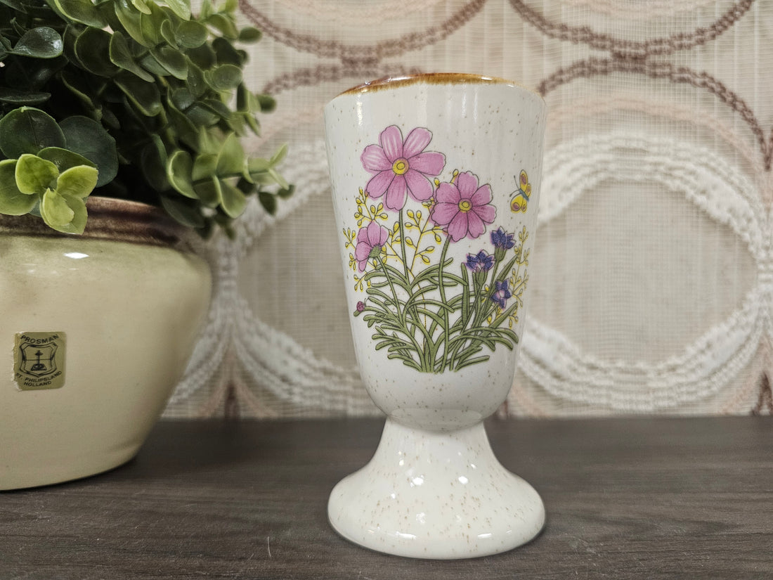 Wildflower koffiebeker roze bloemen