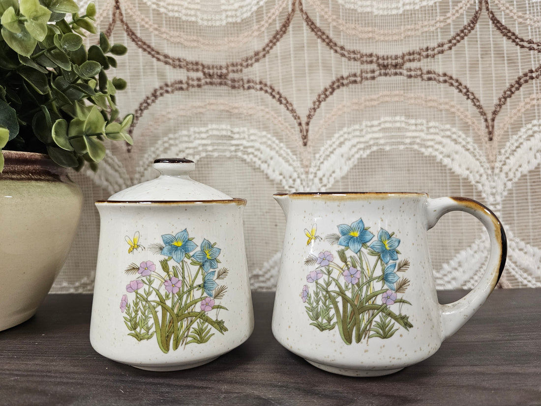 Wildflower roomstel blauwe bloemen