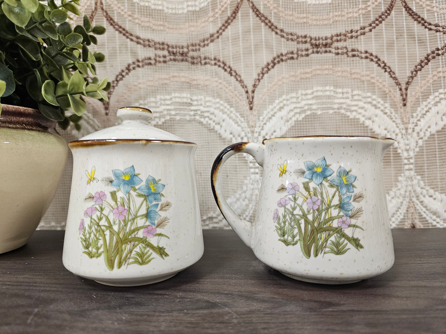 Wildflower roomstel blauwe bloemen