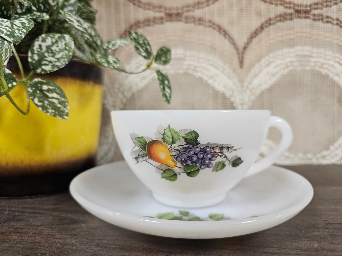 Arcopal Fruit de France kop en schotel