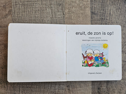 Botjes boekje 4 &quot;Eruit, de zon is op&quot; vintage kinderboekje