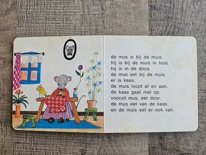 Botjes boekje 8 &quot;de mus en de muis&quot; vintage kinderboekje deel 8