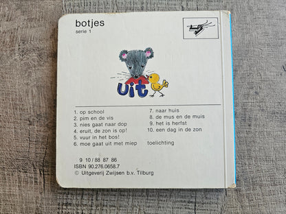 Botjes boekje 8 &quot;de mus en de muis&quot; vintage kinderboekje deel 8
