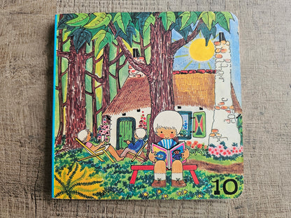Botjes boekje 10 &quot;een dag in de zon&quot; vintage kinderboekje deel 10