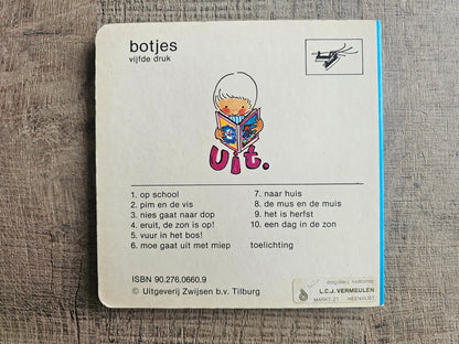 Botjes boekje 10 &quot;een dag in de zon&quot; vintage kinderboekje deel 10