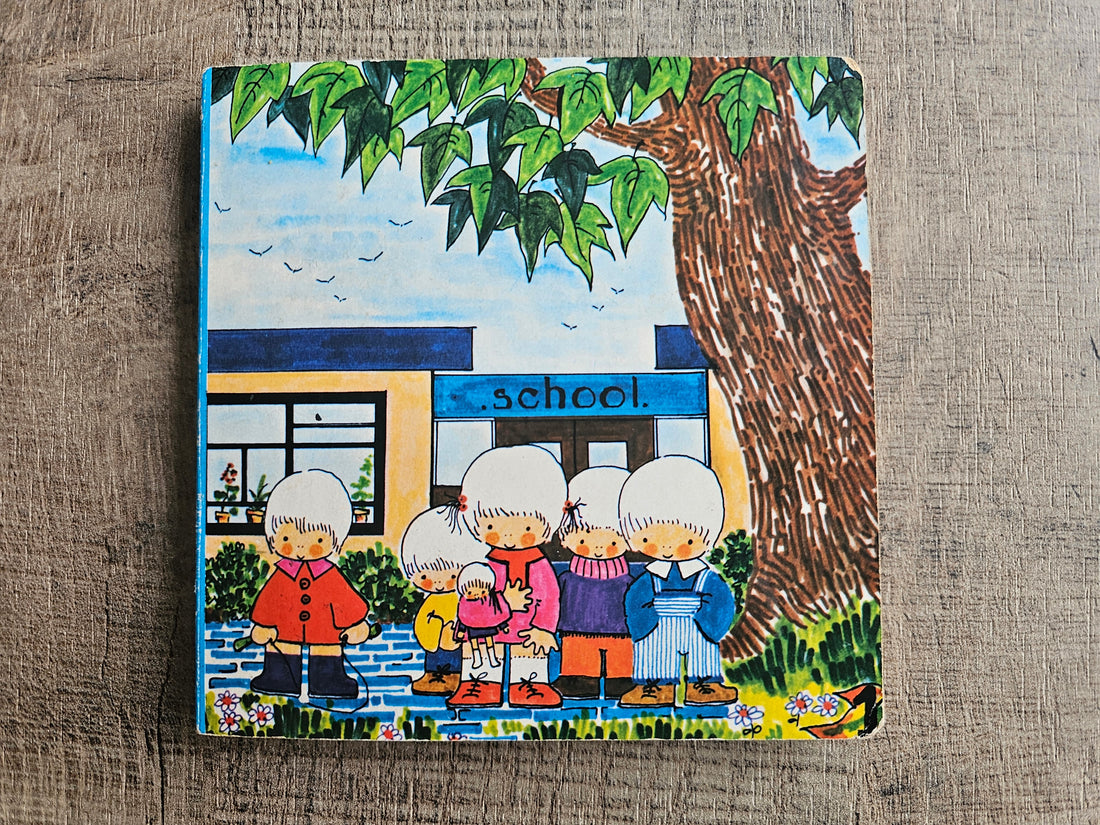 Botjes boekje 1 “op school” – vintage kinderboekje deel 1