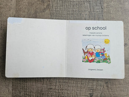 Botjes boekje 1 “op school” – vintage kinderboekje deel 1