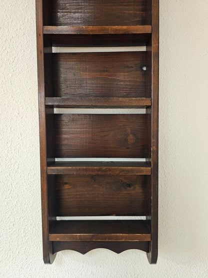 Houten bakstenen mal decoratief wandrek