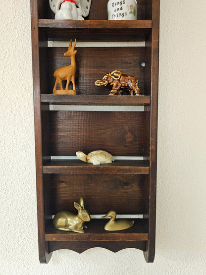 Houten bakstenen mal decoratief wandrek