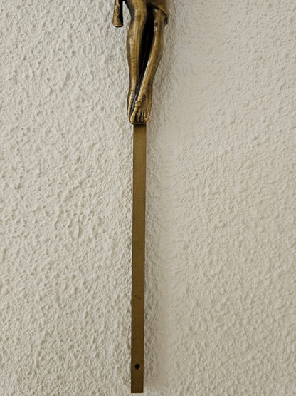 Messing crucifix 30 cm