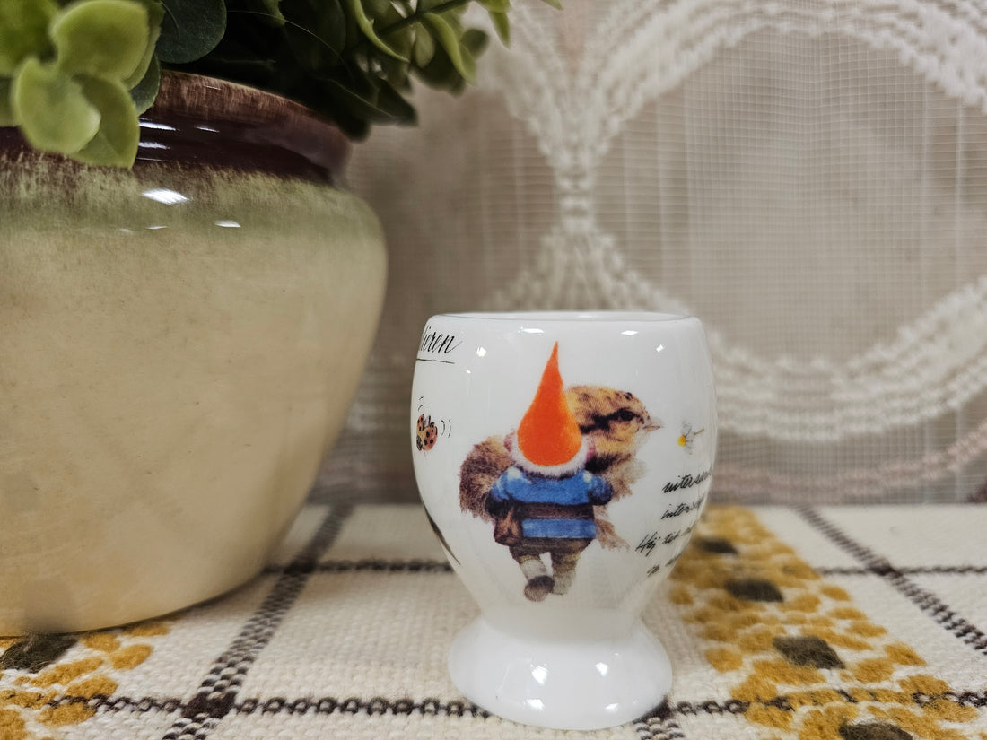 Rien Poortvliet eierdop David de kabouter