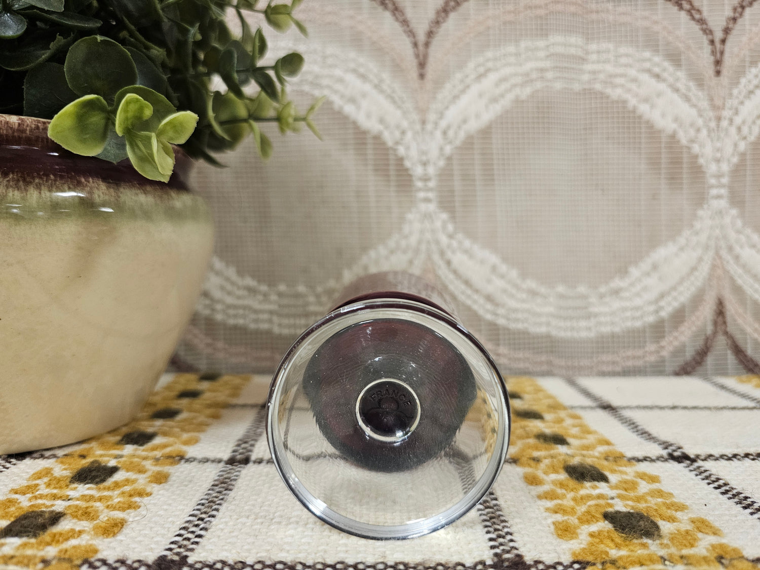 Luminarc France borrelglas rood