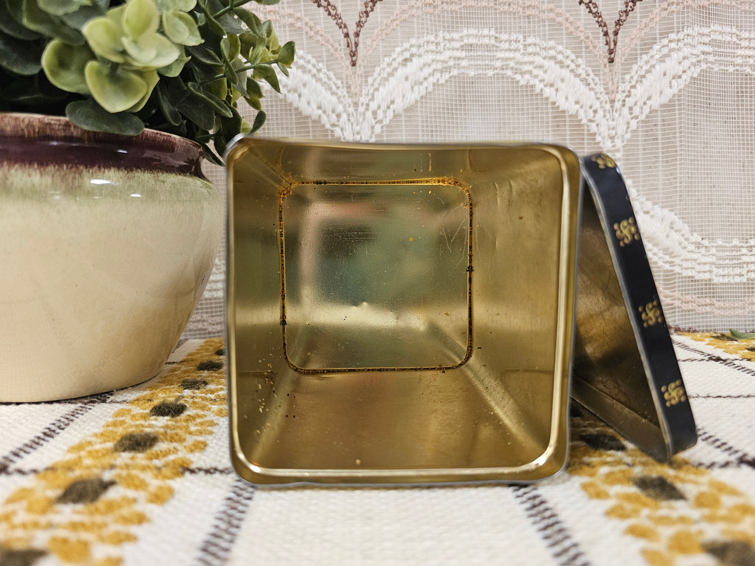 Vintage Chinees thee blik