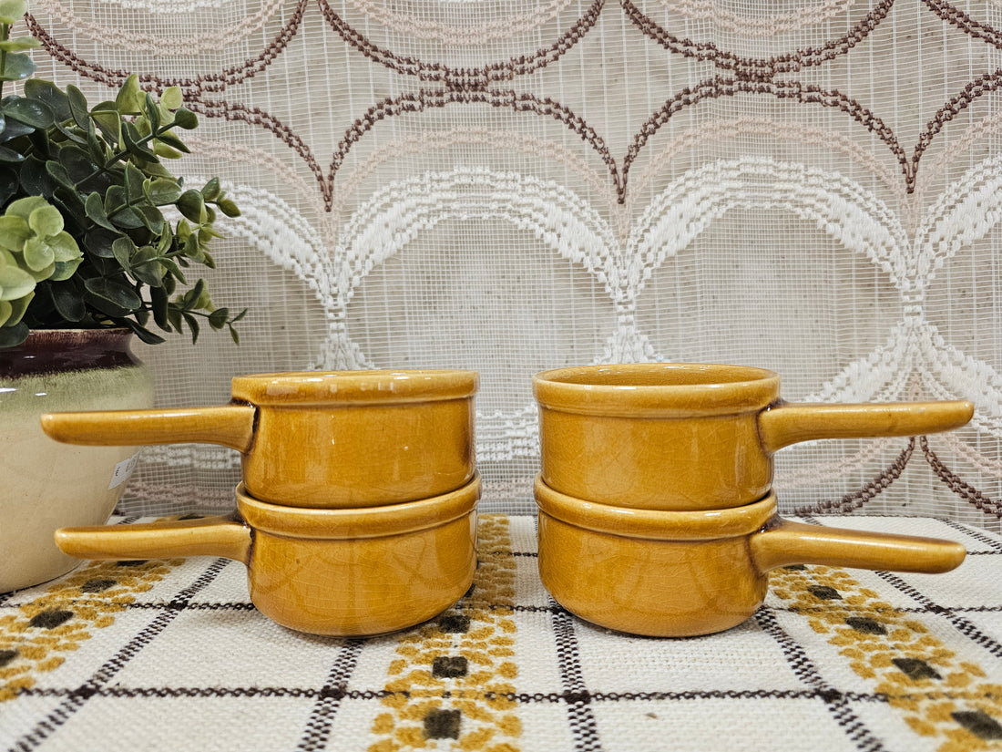 Snackschaaltjes caramel bruin