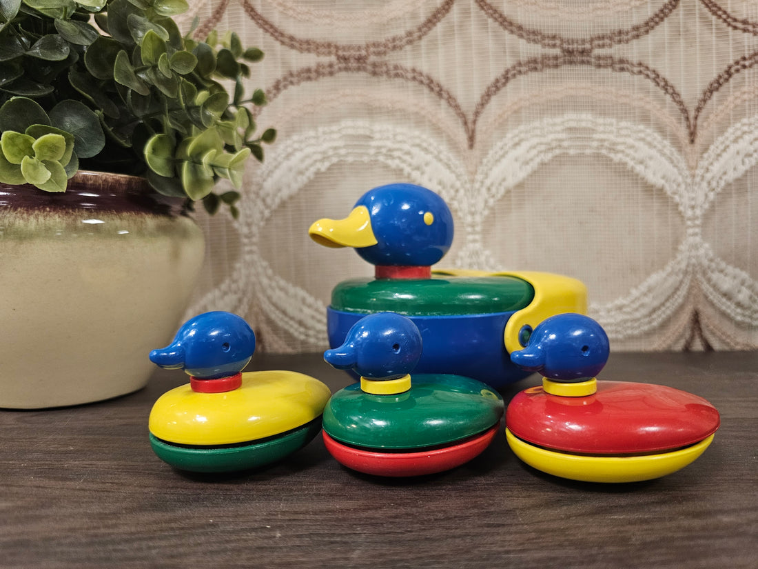 Ambi Toys badspeelgoed eend - eendenfamilie