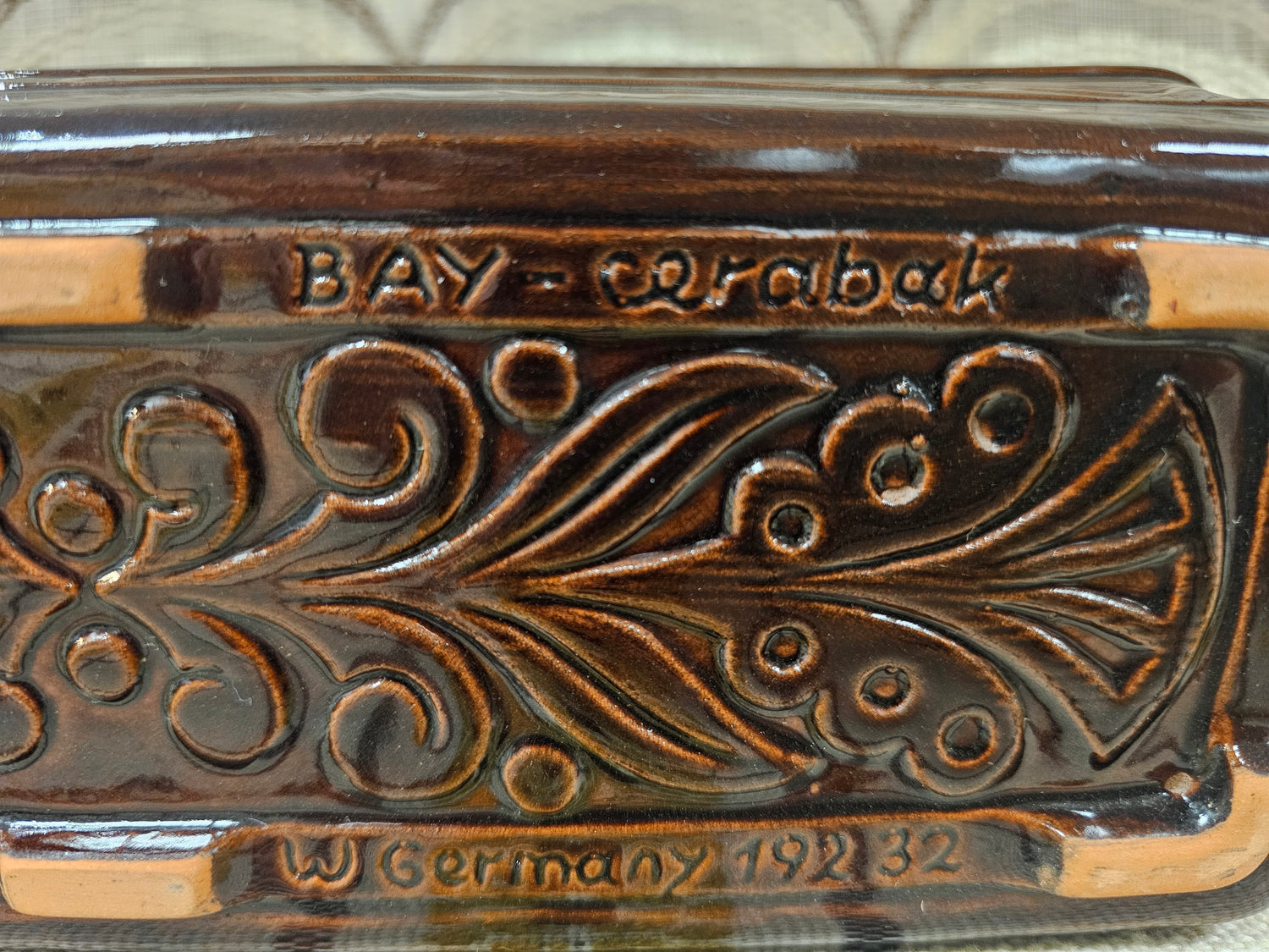 W. Germany Bay keramiek cakevorm 192/32