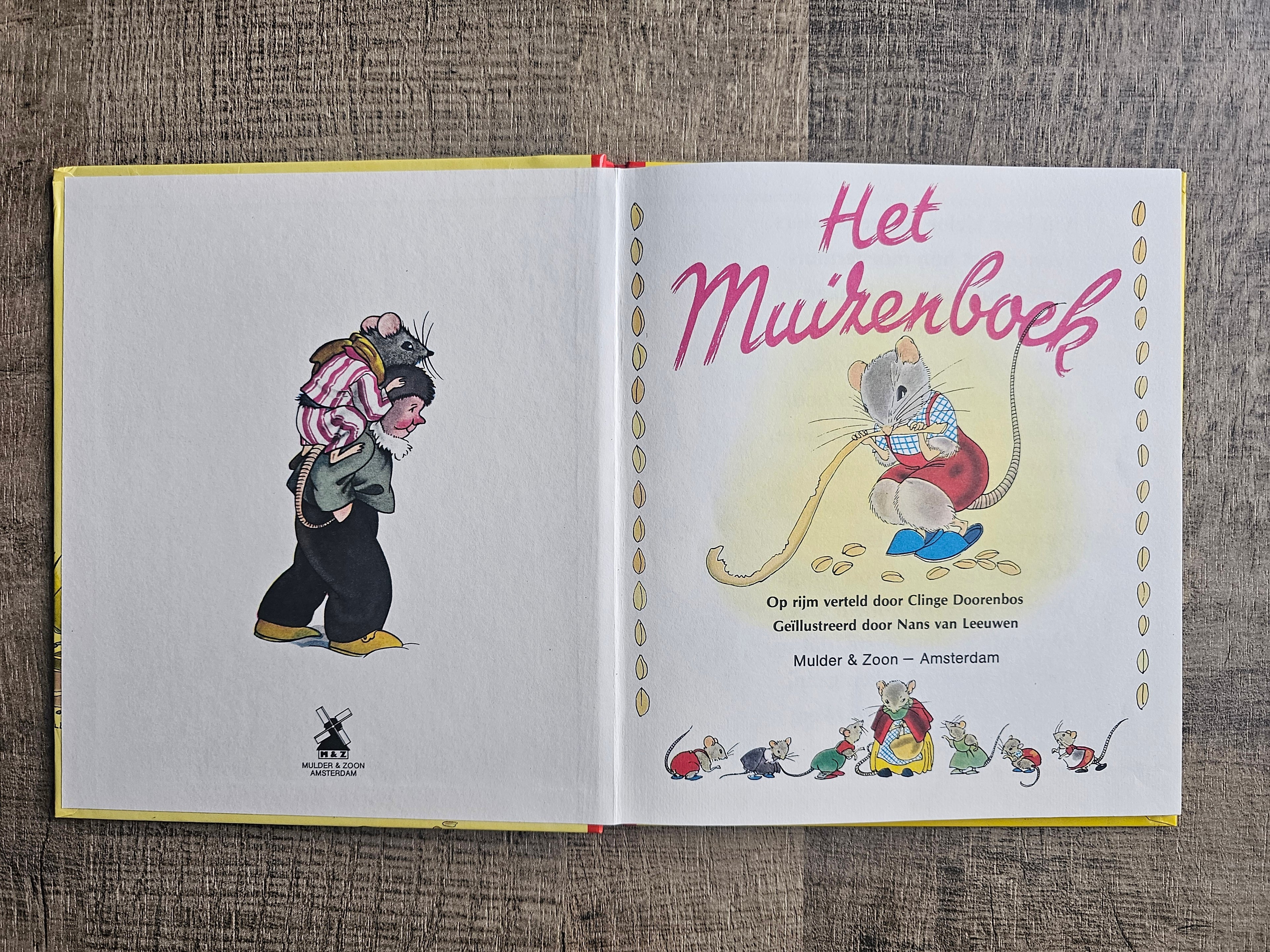 Het Muizenboek – Clinge Doorenbos vintage kinderboek