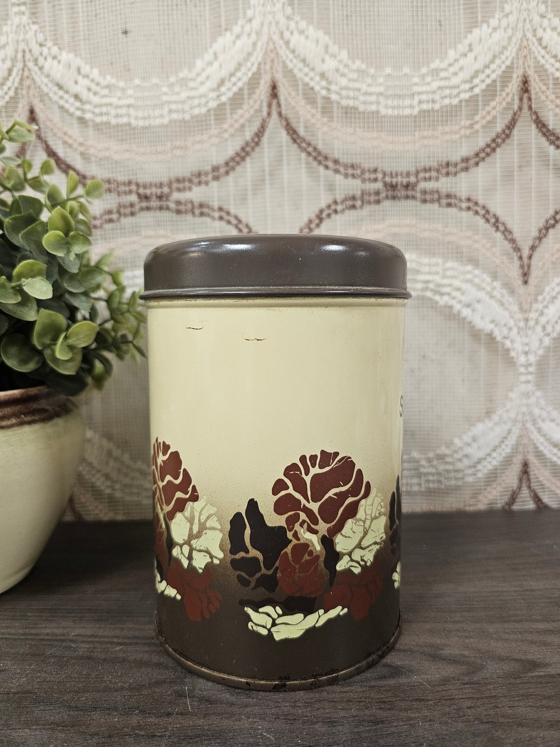 Brabantia Batique suiker blik jaren 70