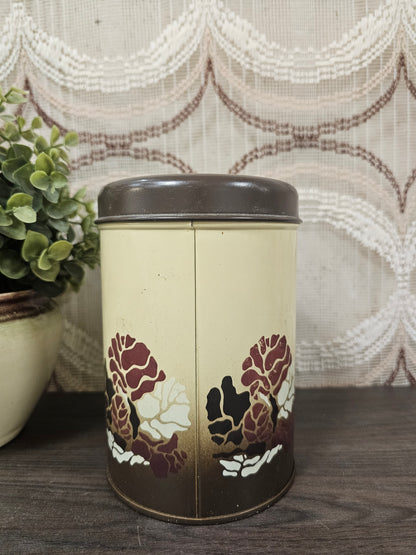 Brabantia Batique Thee blik jaren 70