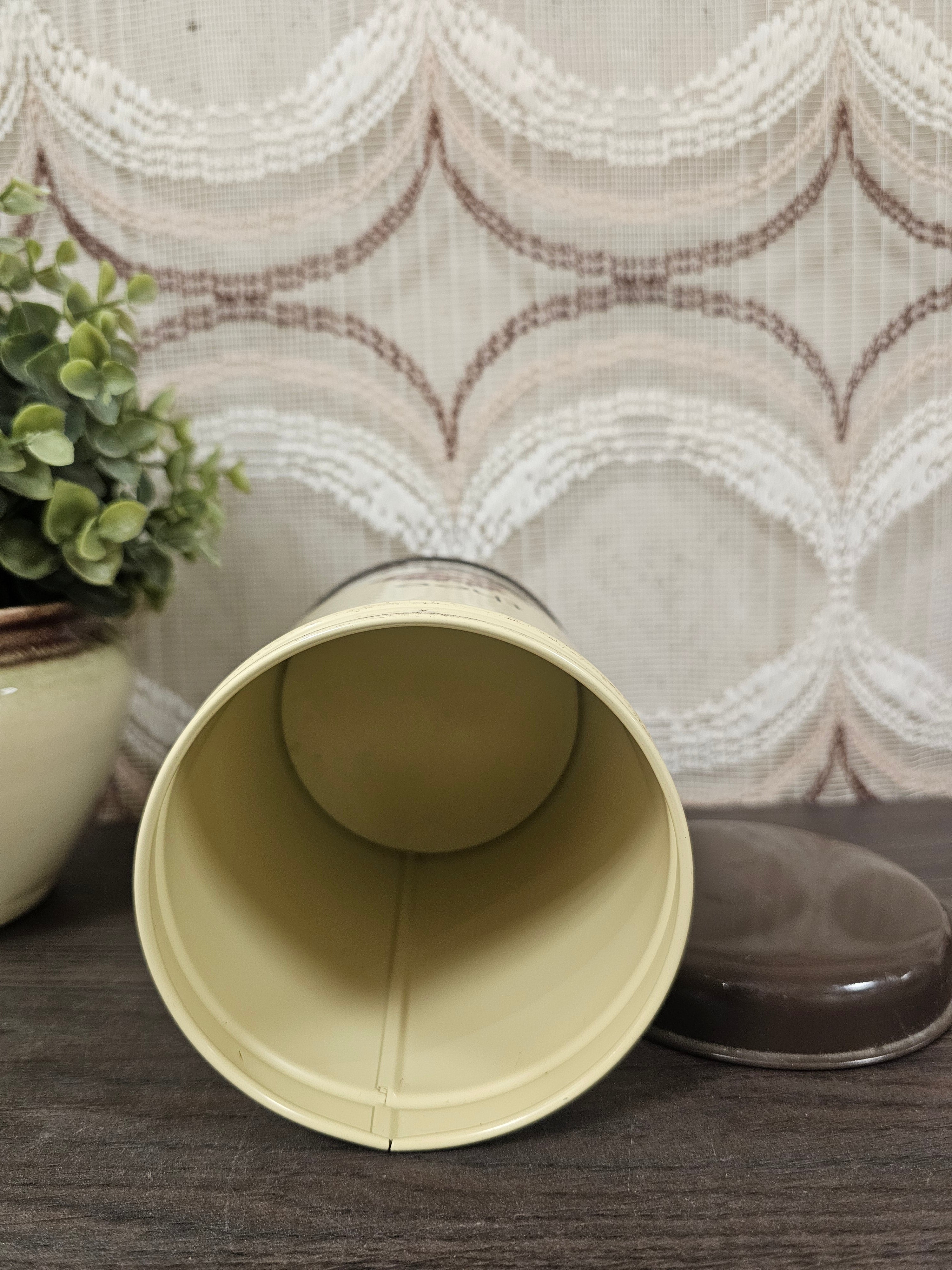 Brabantia Batique Thee blik jaren 70