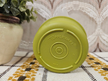 Tupperware bakje rond groen 9,5 cm