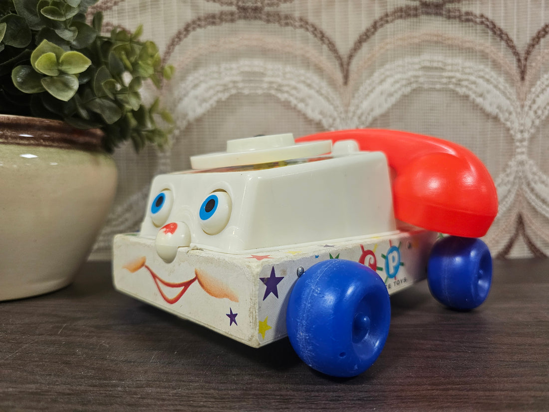 Fisher price &quot;chatter&quot; telefoon 1961