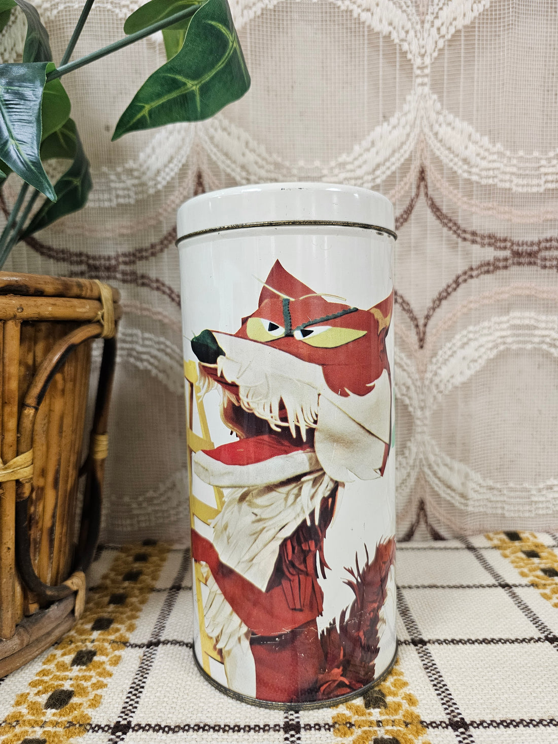 Bolletje Fabeltjeskrant beschuitblik Uil Raaf Vos