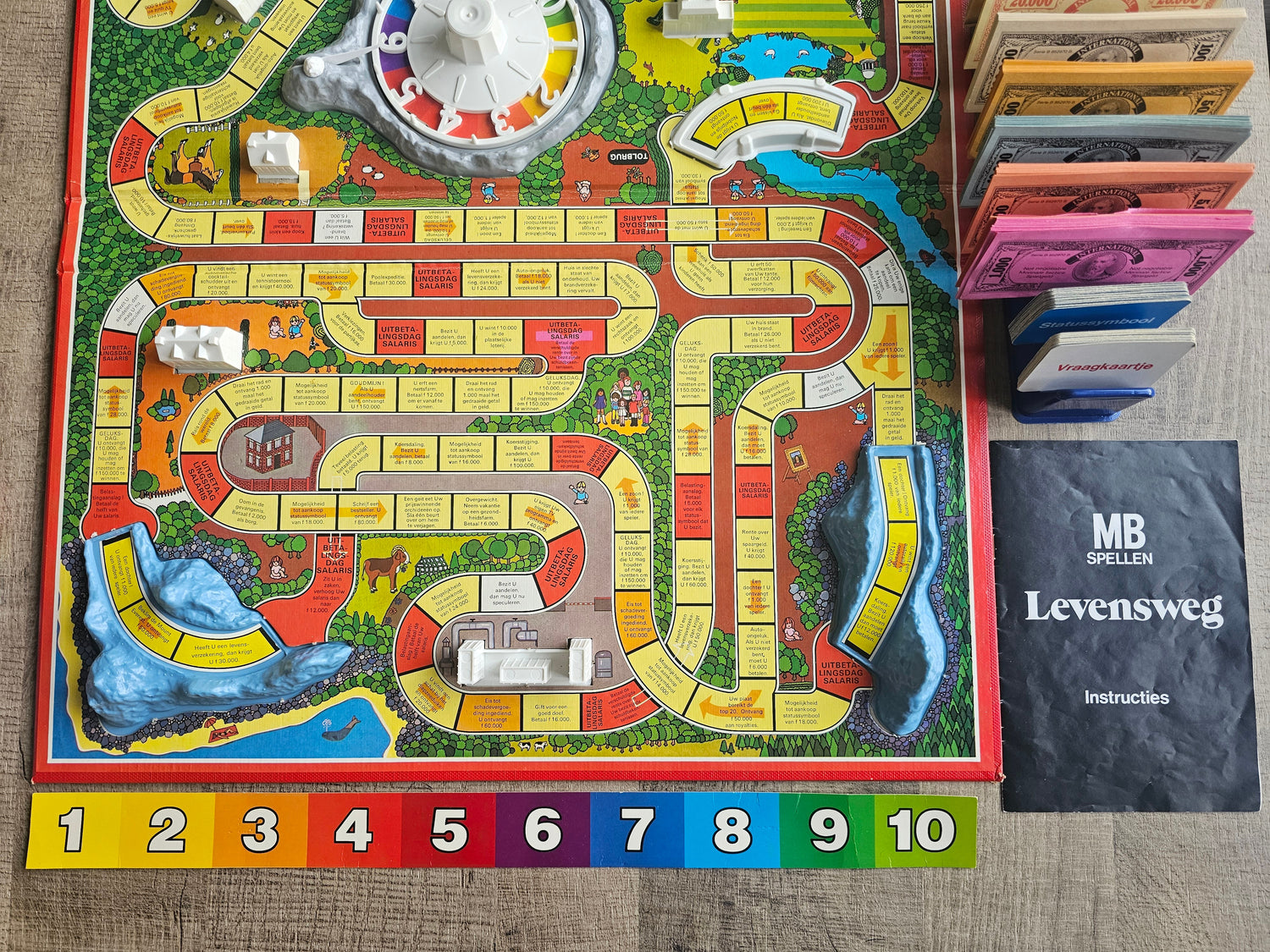 MB Levensweg bordspel 1978
