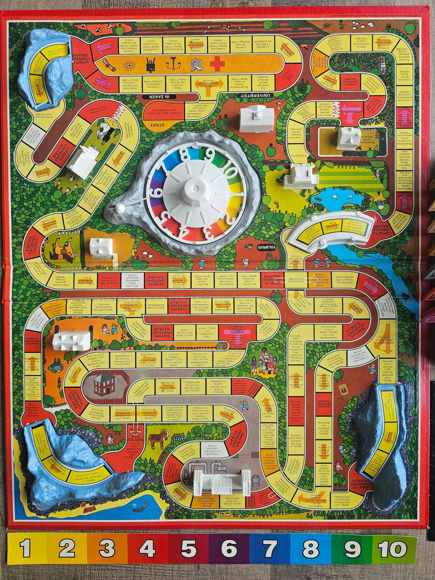 MB Levensweg bordspel 1978