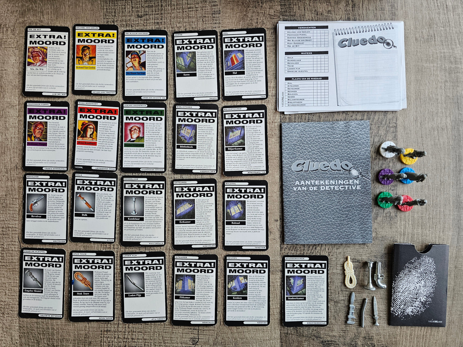 Cluedo bordspel Parker 1996 – vintage spel