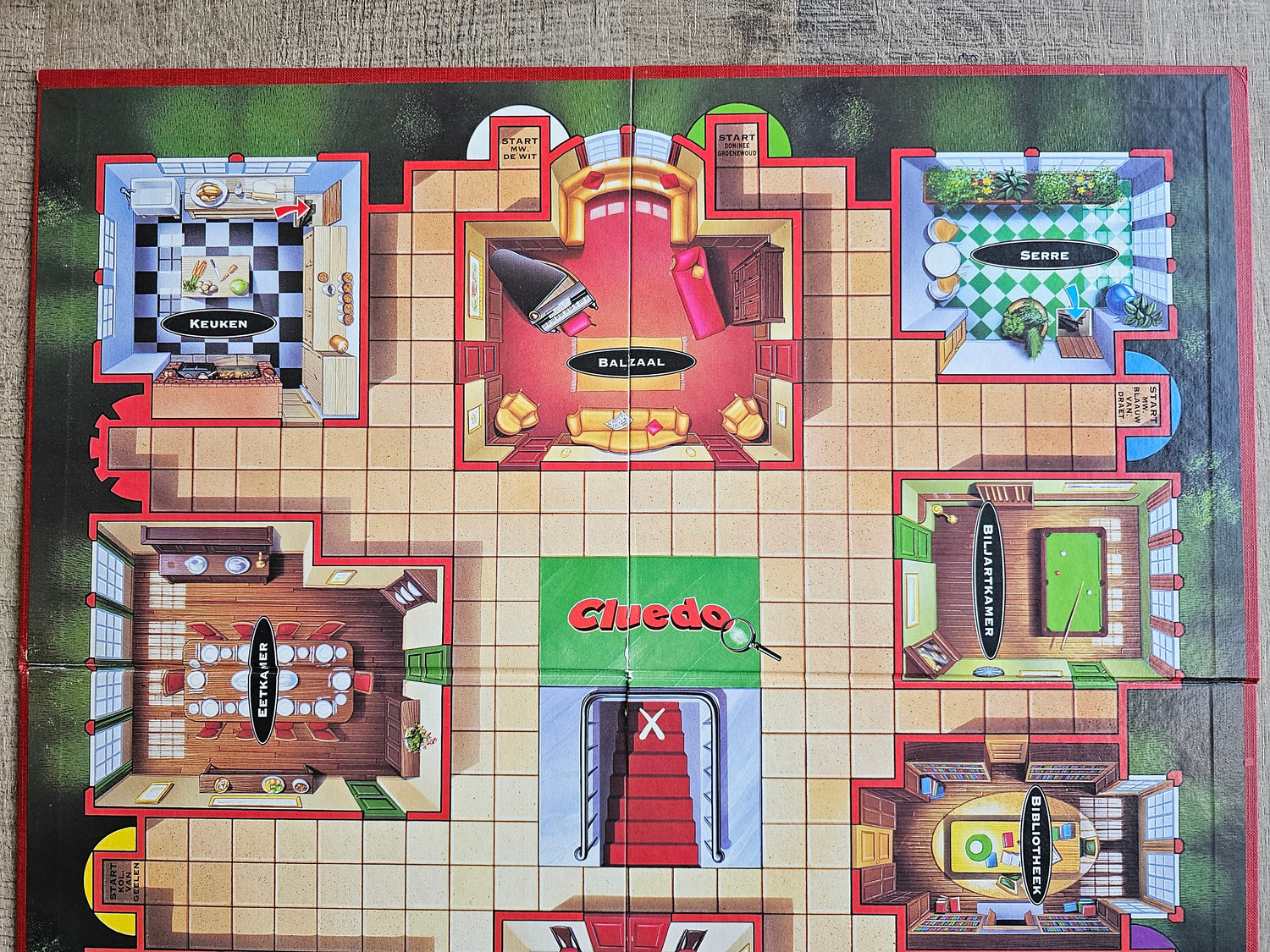 Cluedo bordspel Parker 1996 – vintage spel
