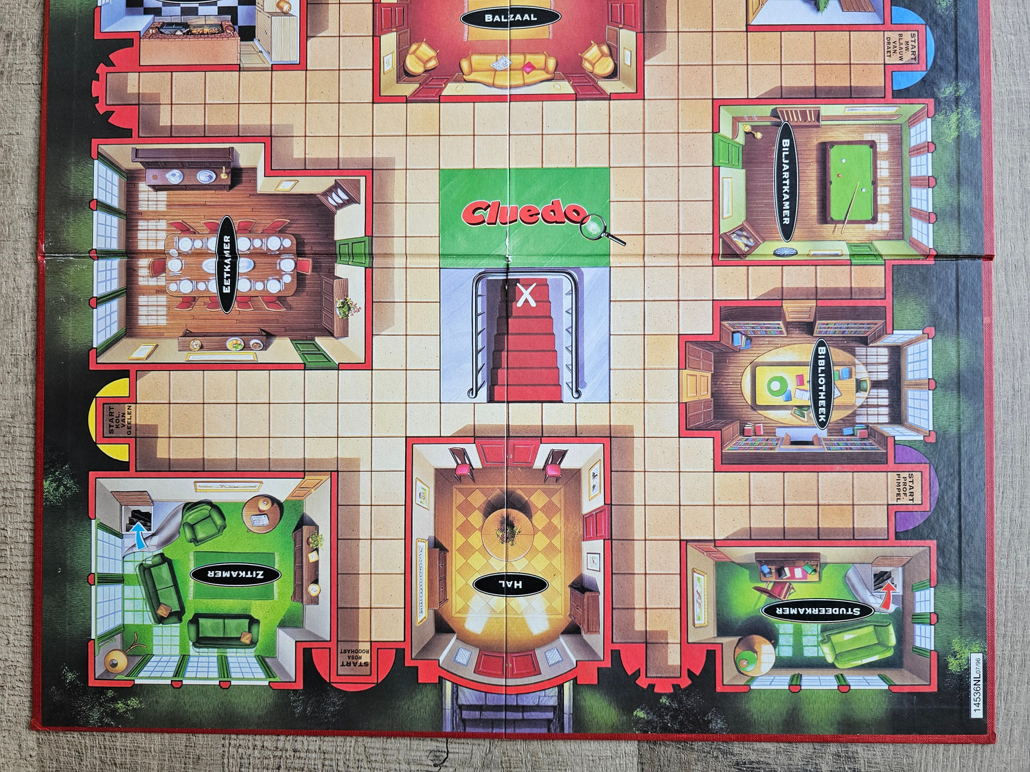 Cluedo bordspel Parker 1996 – vintage spel