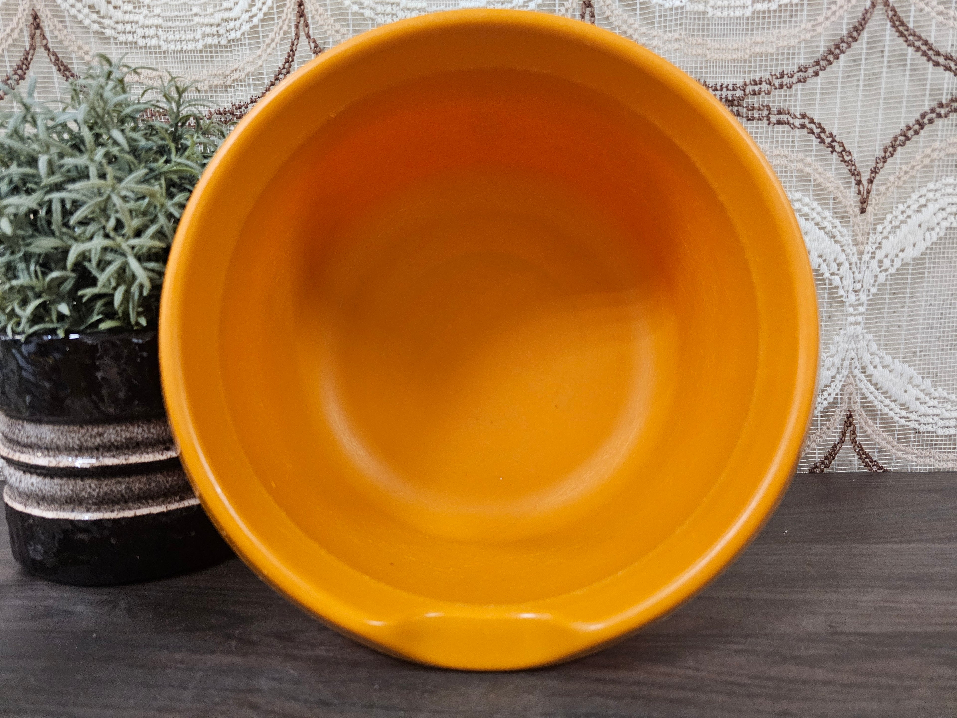 Tupperware oranje beslagkom 3 liter