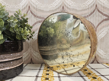 Vintage blik met eendenprint 21 cm