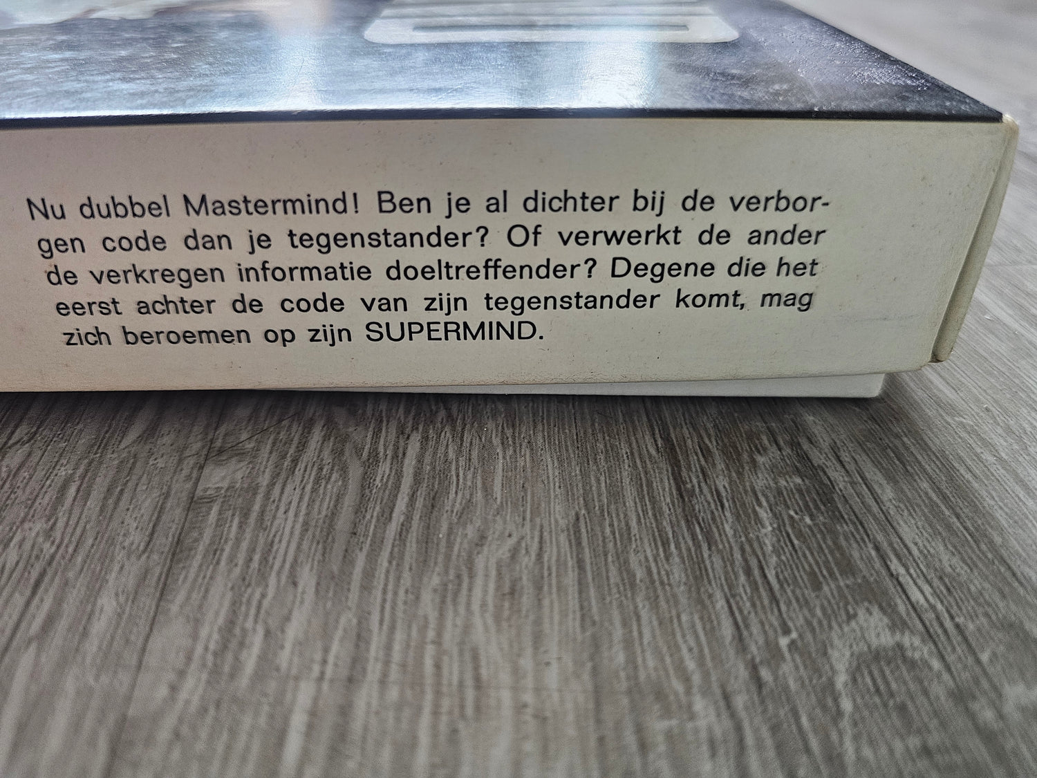 Supermind spel het duel der masterminds